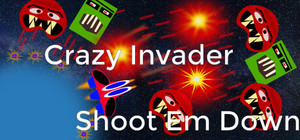 Crazy Invader ShootEm Down banner