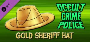 Occult Crime Police - Gold Sheriff Hat banner
