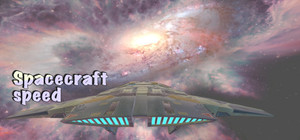 Spacecraft speed banner