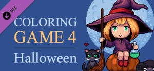 Coloring Game 4 - Halloween banner