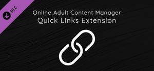 Online Adult Content Manager - Quick Links Extension banner