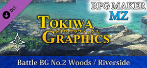 RPG Maker MZ - TOKIWA GRAPHICS Battle BG No.2 Woods/Riverside banner
