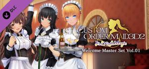 CUSTOM ORDER MAID 3D2 It's a Night Magic "Welcome Master Set Vol.01" banner