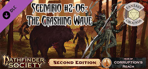 Fantasy Grounds - Pathfinder 2 RPG - Pathfinder Society Scenario #2-06: The Crashing Wave banner