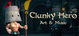 Clunky Hero - Art & Music banner