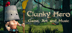 Clunky Hero - Game, Art and Music banner