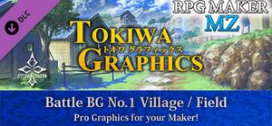 RPG Maker MZ - TOKIWA GRAPHICS Battle BG No.1 Village/Field banner