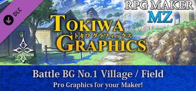 RPG Maker MZ - TOKIWA GRAPHICS Battle BG No.1 Village/Field