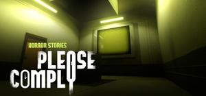 Please Comply banner