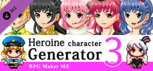 RPG Maker MZ - Heroine Character Generator 3 for MZ banner