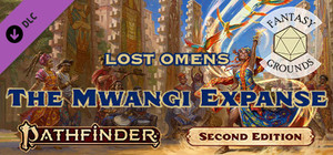 Fantasy Grounds - Pathfinder 2 RPG - Pathfinder Lost Omens: The Mwangi Expanse banner