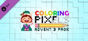 Coloring Pixels - Advent 3 Pack banner
