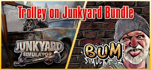 Trolley on Junkyard banner