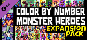 Color by Number - Monster Heroes - Expansion Pack banner