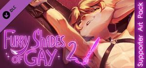 Furry Shades of Gay 2: A Shade Gayer - Supporter Art Pack banner