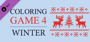 Coloring Game 4 - Winter banner