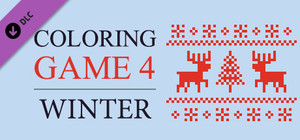 Coloring Game 4 - Winter banner
