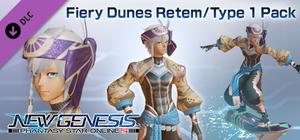 Phantasy Star Online 2 New Genesis - Fiery Dunes Retem/Type 1 Pack banner