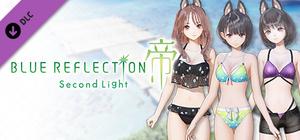 BLUE REFLECTION: Second Light - Rena, Hinako & Uta Costumes - Beachside Puppies banner