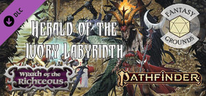 Fantasy Grounds - Pathfinder RPG - Wrath of the Righteous AP 5: Herald of the Ivory Labyrinth banner