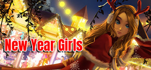 New Year Girls banner