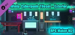 RPG Maker MZ - Winlu Cyberpunk Tileset - Exterior banner