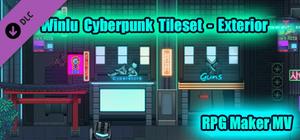 RPG Maker MV - Winlu Cyberpunk Tileset - Exterior banner