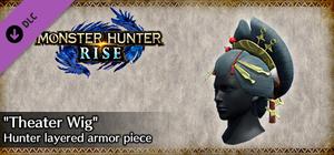 MONSTER HUNTER RISE - "Theater Wig" Hunter layered armor piece banner