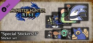MONSTER HUNTER RISE - "Special Stickers 3" Sticker set banner
