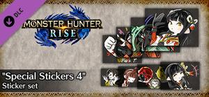 MONSTER HUNTER RISE - "Special Stickers 4" Sticker set banner