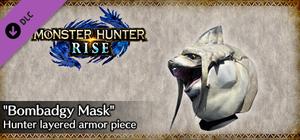 MONSTER HUNTER RISE - "Bombadgy Mask" Hunter layered armor piece banner