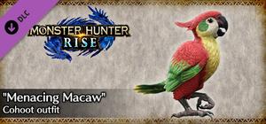 MONSTER HUNTER RISE - "Menacing Macaw" Cohoot outfit banner