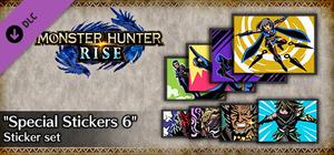 MONSTER HUNTER RISE - "Special Stickers 6" Sticker set banner