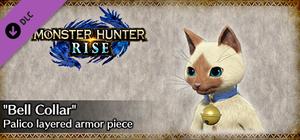 MONSTER HUNTER RISE - "Bell Collar" Palico layered armor piece banner