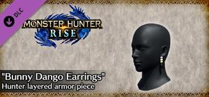 MONSTER HUNTER RISE - "Bunny Dango Earrings" Hunter layered armor piece banner