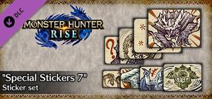 MONSTER HUNTER RISE - "Special Stickers 7" sticker set banner