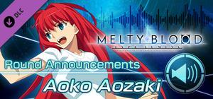 MELTY BLOOD: TYPE LUMINA - Aoko Aozaki Round Announcements banner
