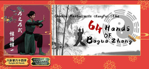 中国传统武术 八卦掌 六十四手 Chinese martial arts (kungfu) The 64 Hands of Bagua Zhang banner