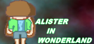 Alister in wonderland banner