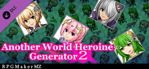 RPG Maker MZ - Another World Heroine Generator 2 for MZ banner
