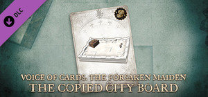 Voice of Cards: The Forsaken Maiden The Copied City Board banner