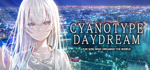 Cyanotype Daydream -The Girl Who Dreamed the World banner