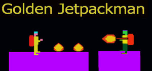 Golden Jetpackman banner