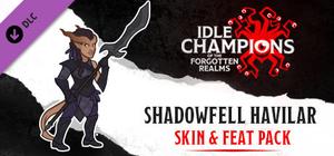 Idle Champions - Shadowfell Havilar Skin & Feat Pack banner