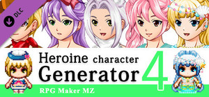 RPG Maker MZ - Heroine Character Generator 4 for MZ banner