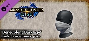 Monster Hunter Rise - "Benevolent Bandage" Hunter layered armor piece banner