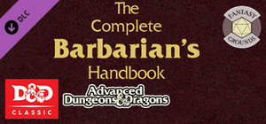 Fantasy Grounds - D&D Classics: The Complete Barbarian's Handbook banner