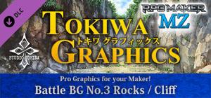 RPG Maker MZ - TOKIWA GRAPHICS Battle BG No.3 Rocks/Cliff banner