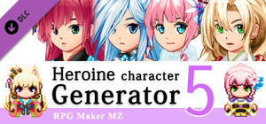 RPG Maker MZ - Heroine Character Generator 5 for MZ banner