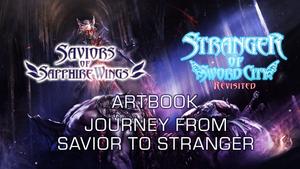 "Journey from Savior to Stranger" Art Book banner
